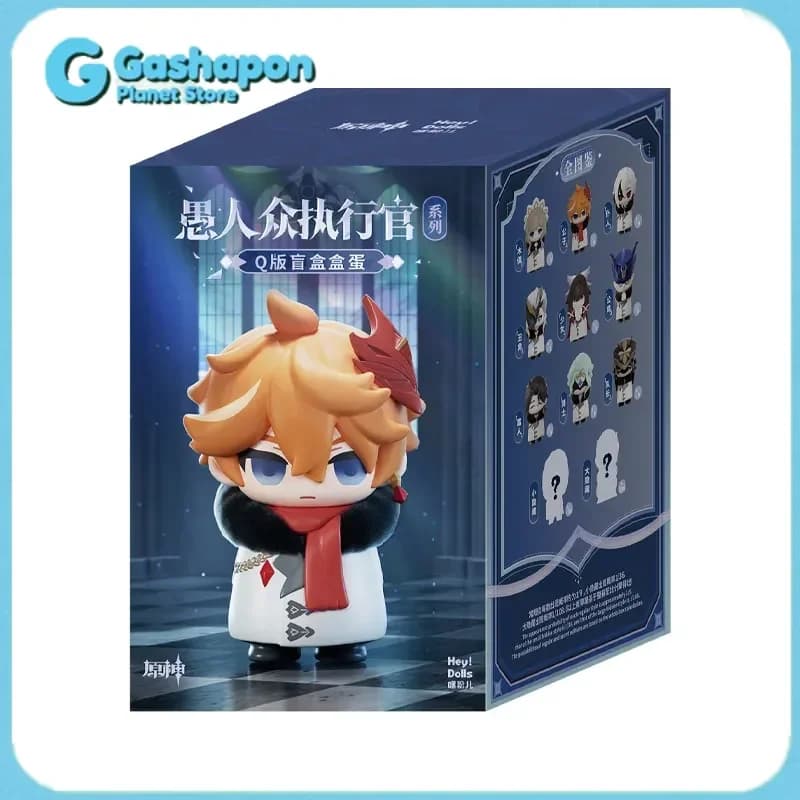 Genshin Impact Fatui Harbinger Blind Box - Statuetta Anime da Collezione, Regalo Misterioso - Mihoyo Suplay - Giocattoli di Tendenza e Hobby