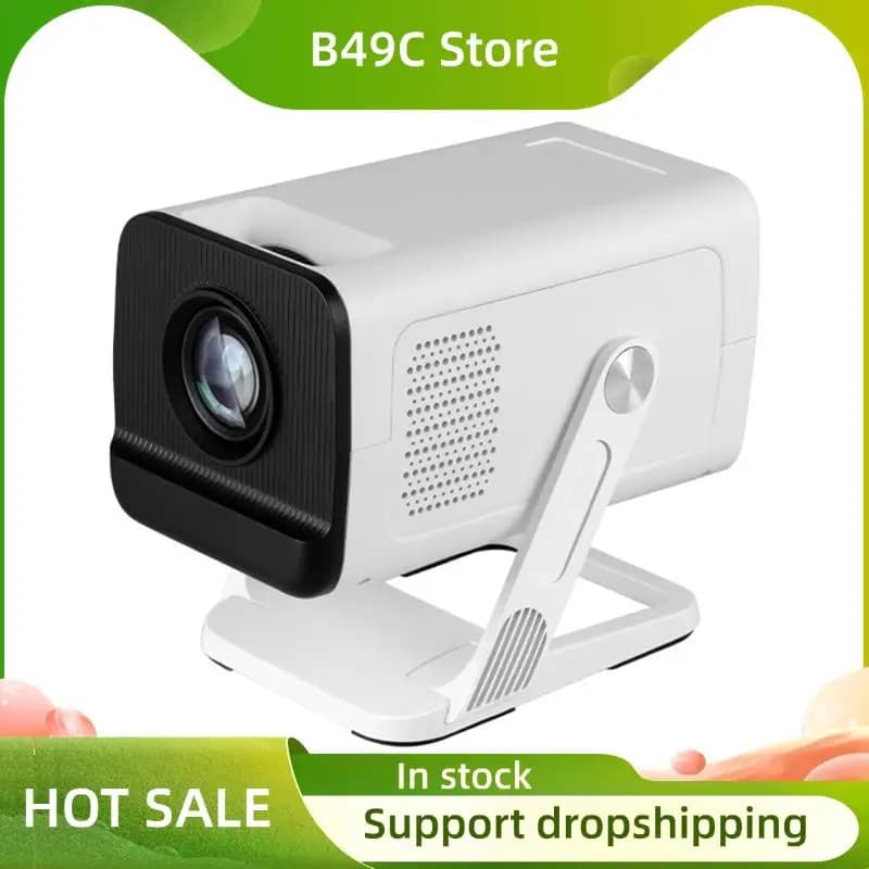 B49C X1AQ Mini proiettore portatile Wifi6 BT5.4 Messa a fuoco automatica Android 11 Supporta Full HD 4K per cinema domestico e all'aperto
