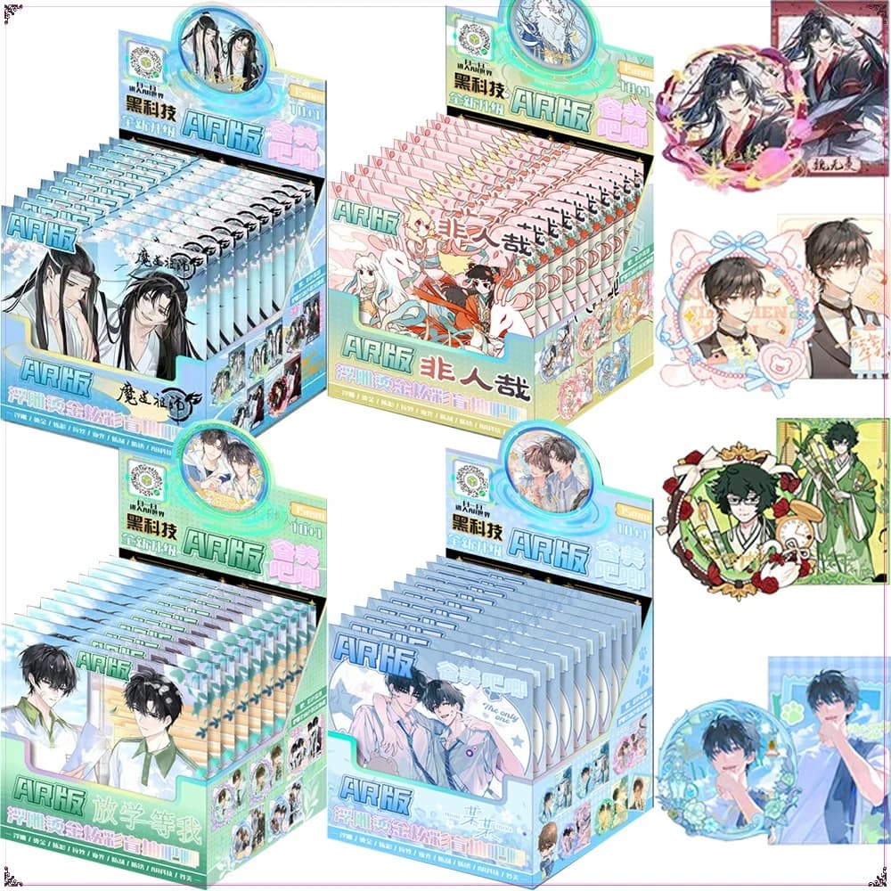 Anime Peripheral Relief Glow-in-the-Dark AR Badge Personaggio popolare Spille dal design unico per accessori per zaini Regali per bambini