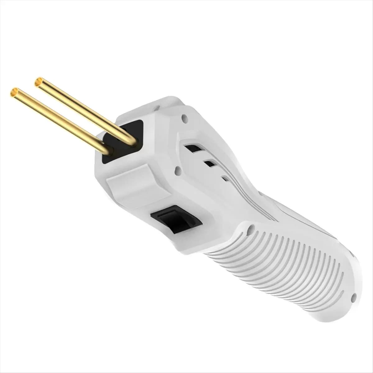 Saldatrice a caldo portatile A10R con ricarica wireless, strumento per la riparazione di paraurti auto con 200 graffette, colore bianco