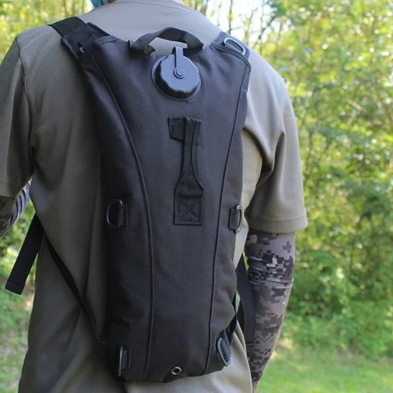 Outdoor sports hydration backpack Water bag Oxford waterproof with 3 liters bladder for summer excursions, cycling, climbing