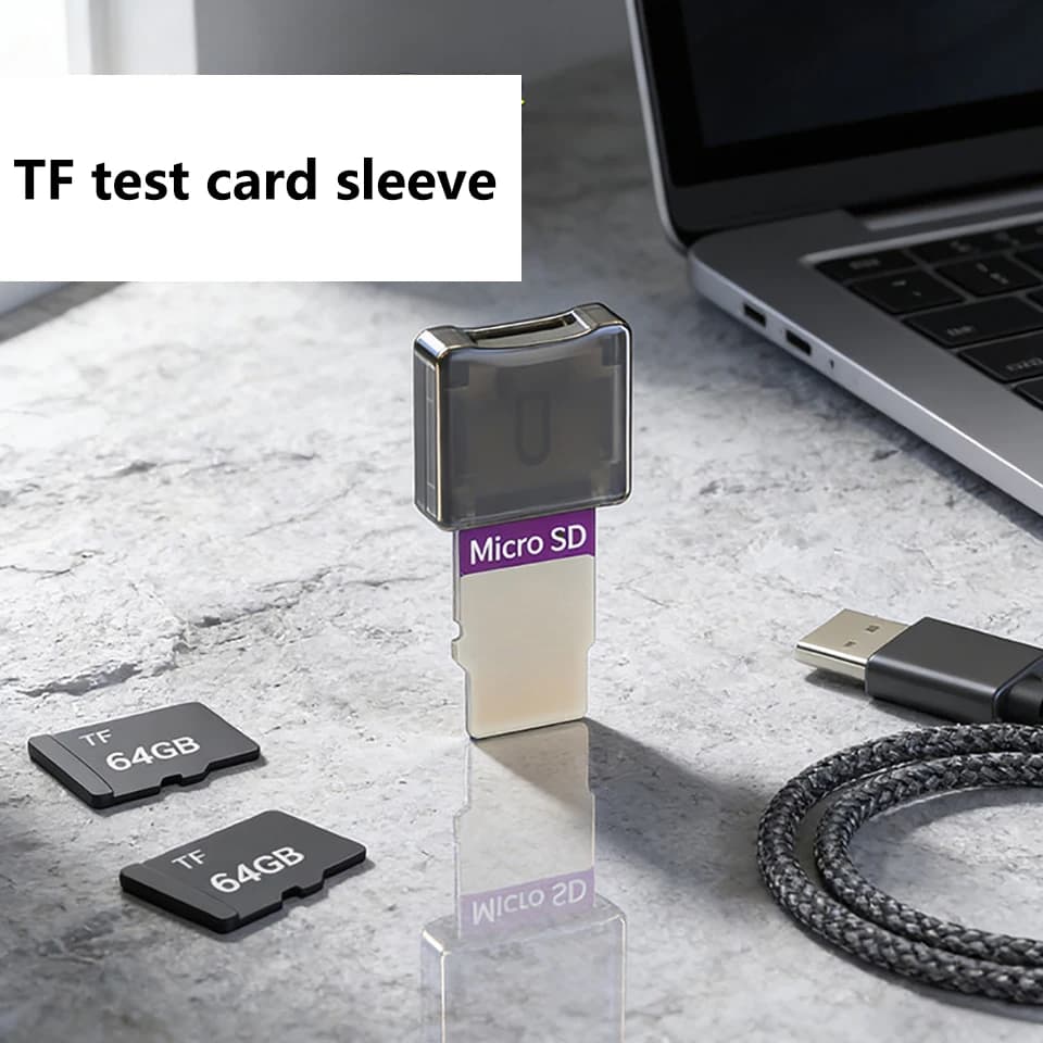 Kit Scheda di Memoria NEX Micro TF SD con Adattatore di Estensione Maschio-Femmina, Strumenti di Test, Lettore PCBA per Auto, GPS, Telefono