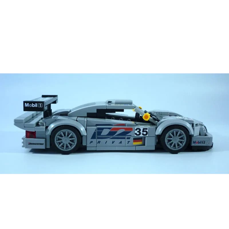 MOC-82731 New Classic CLK LM 1998 Auto da corsa Building Block Model271Pieces Regalo di compleanno per ragazzi e bambini Building Block Toy