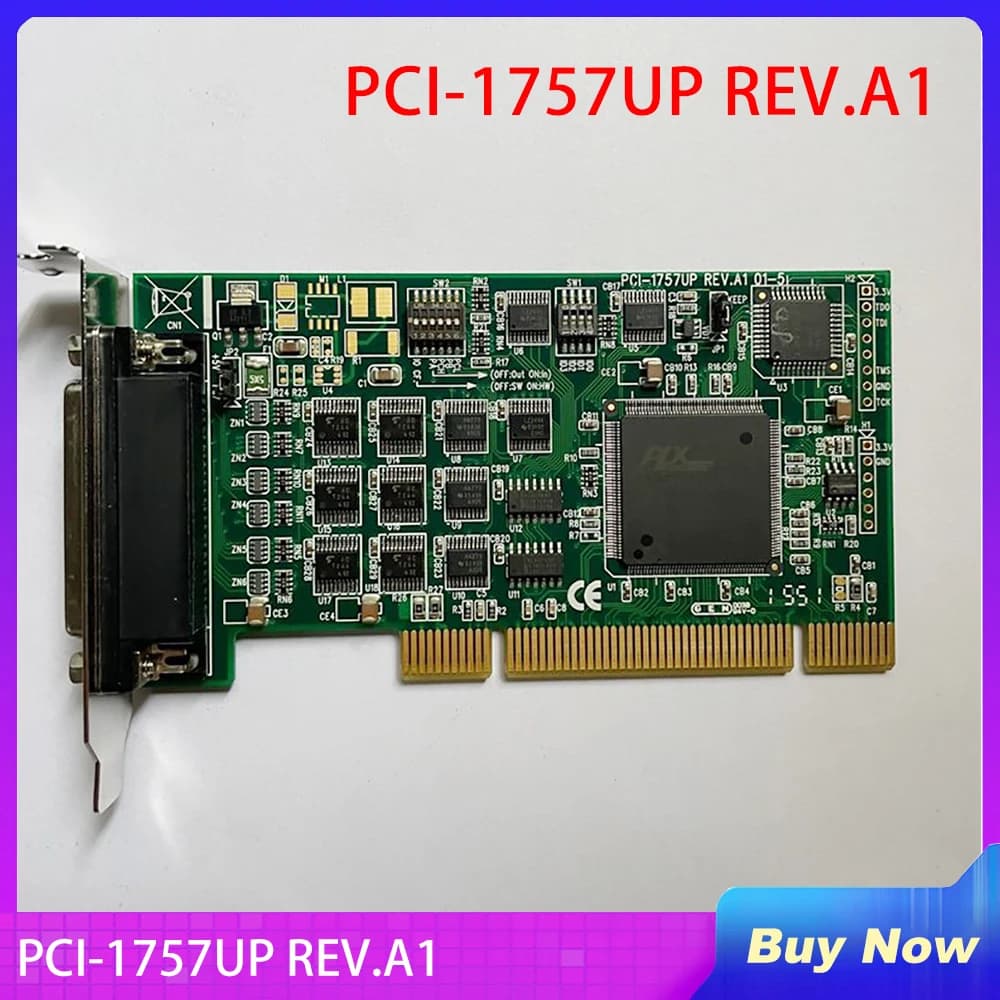 Scheda di acquisizione ingresso/uscita digitale a 24 canali per Advantech PCI-1757UP REV.A1