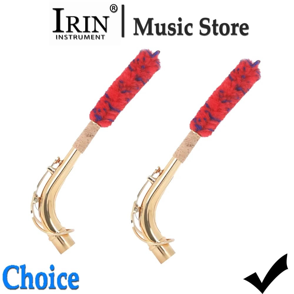 IRIN Saxophone Neck Brush Alto/Tenor/Soprano Sax Cleaning Brush Saxophone Maintain Tool Woodwind Instruments Accessories