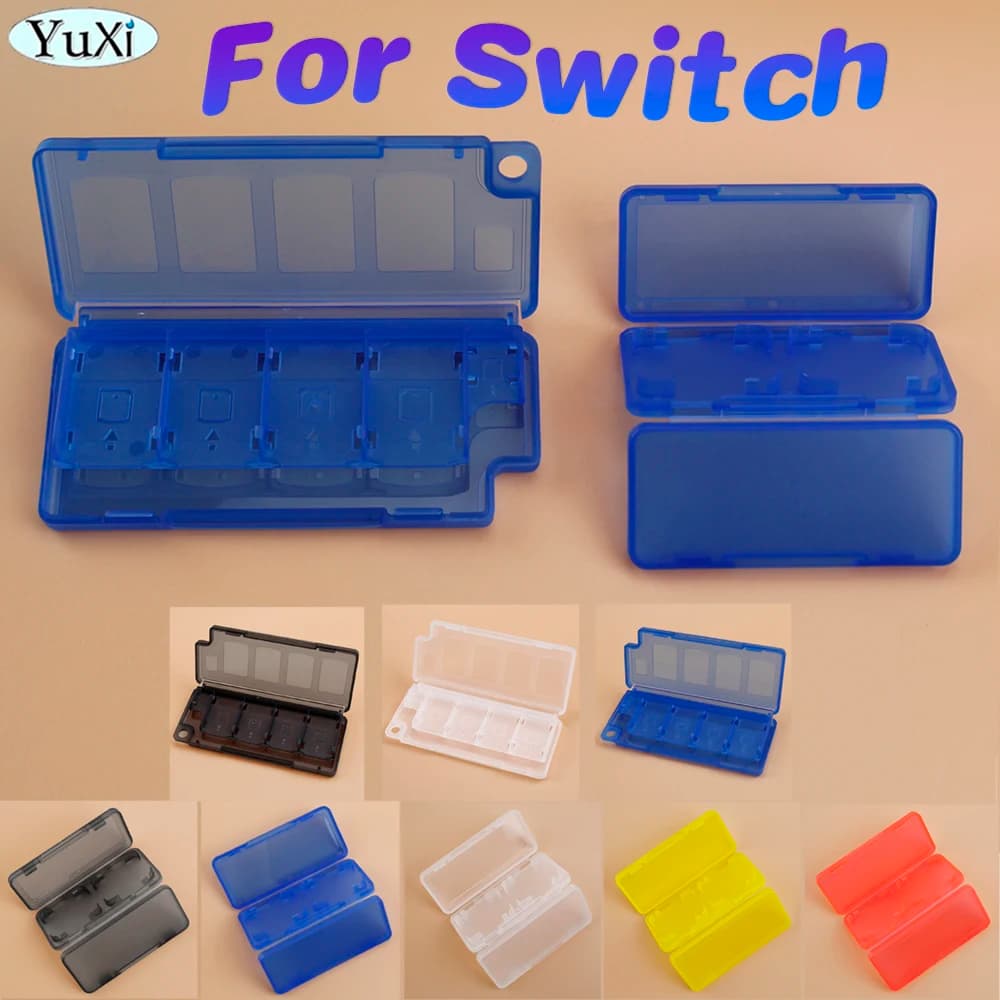 Scatola per custodia da 1 pz custodia protettiva per cartuccia di memoria in materiale plastico duro 4/10 in 1 per Console Switch NS