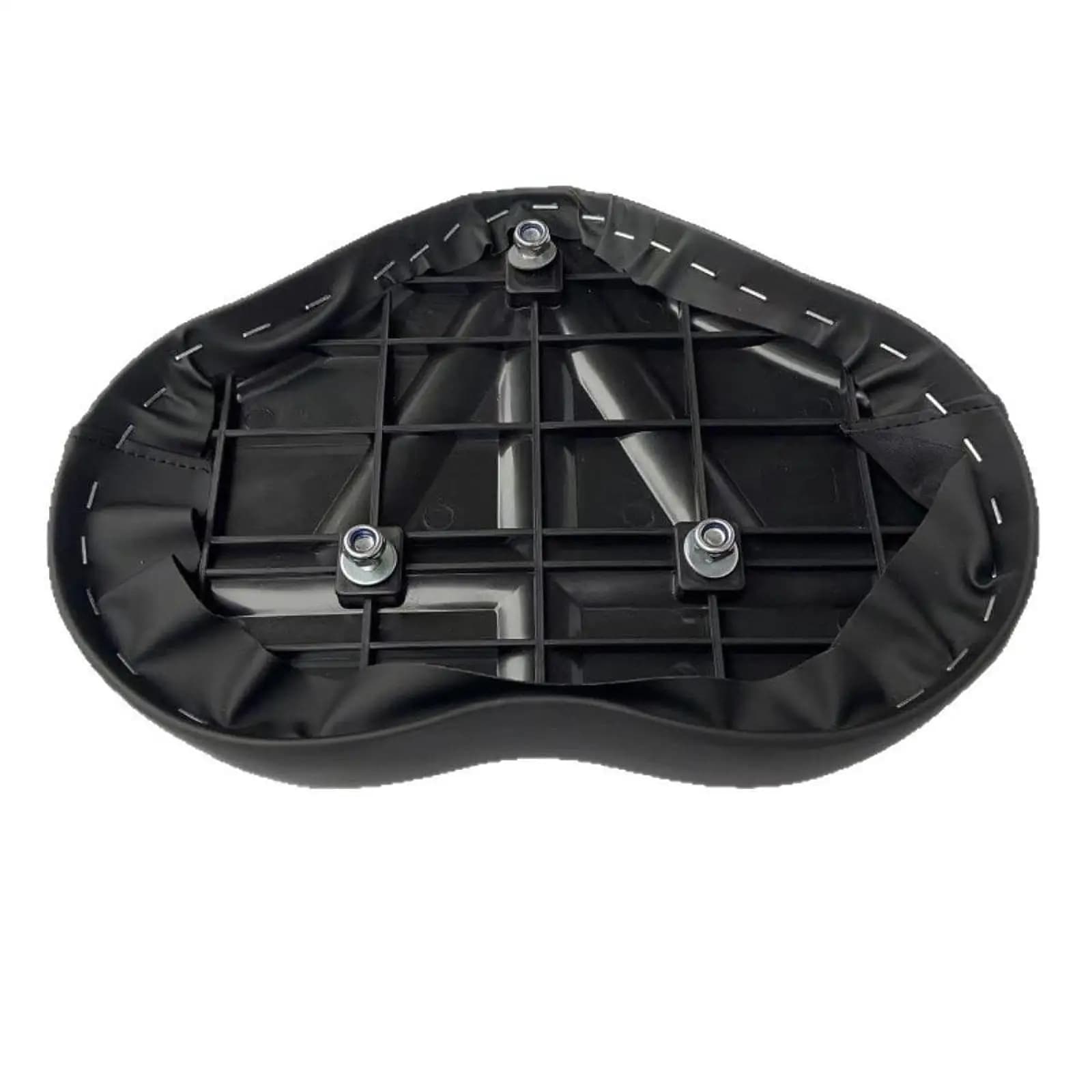 Sella Ergonomica Comfort per Bici, Nera in PU, Cuscino Sostitutivo Imbottito per Biciclette da Fitness e Ciclismo Indoor