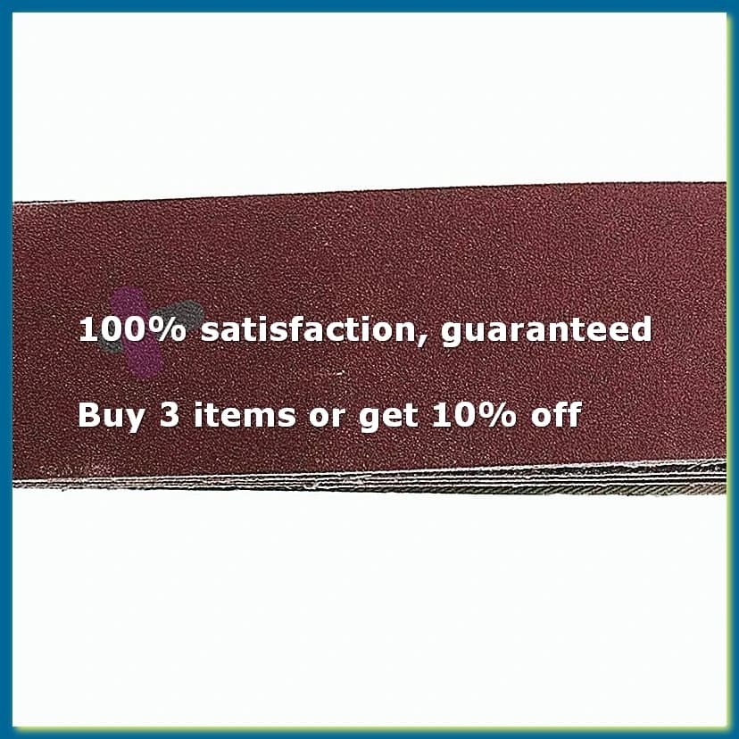 10Pack 686X50Mm Sanding Belts 1000 Grit Aluminium Oxide Sander Sanding Belts-A62I