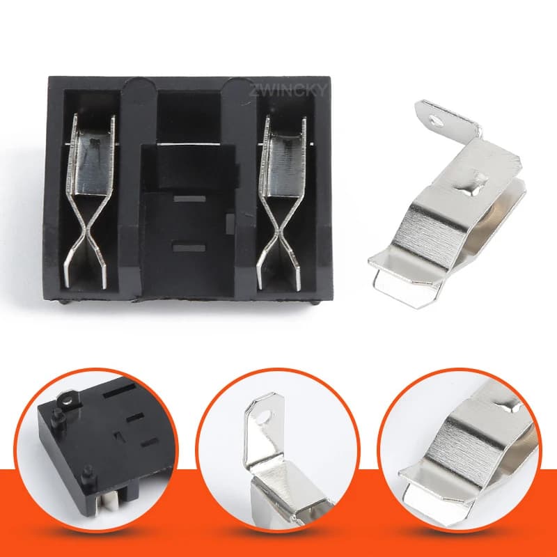 Electric Tool Connector Terminal Block For Dewal 18V Lithium Battery Charger Electric Power Lithium Battery Spanner Switch Pins