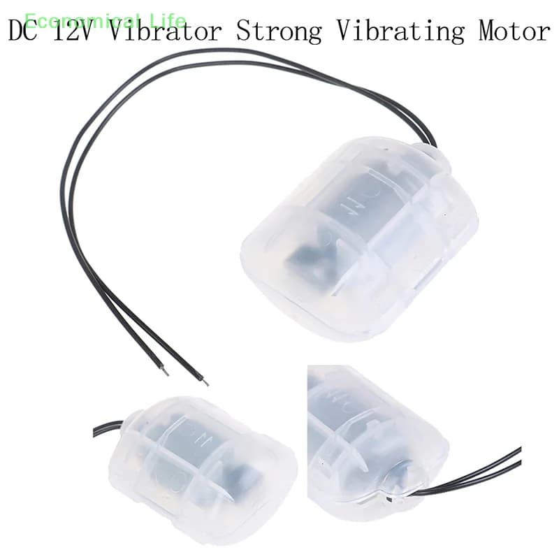 R260 DC 12V vibratore forte motore vibrante con guscio traslucido massaggiatore fai da te