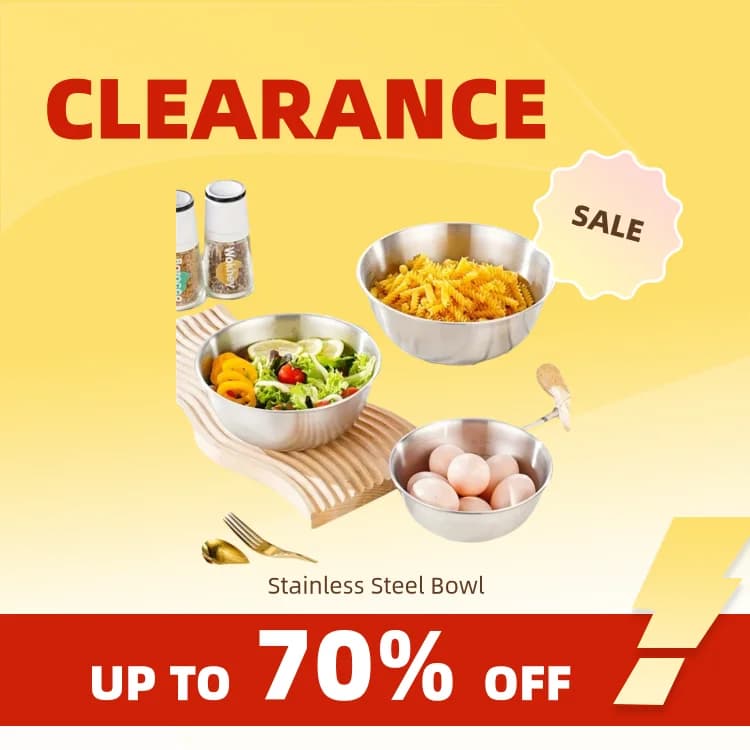 Special Offer: Multifunctional Stainless Steel Bowl for Vegetables, Bowl for Mixing Eggs, Sawing Basket, Soup Bowl, Cooking Tools for Cooking and Store