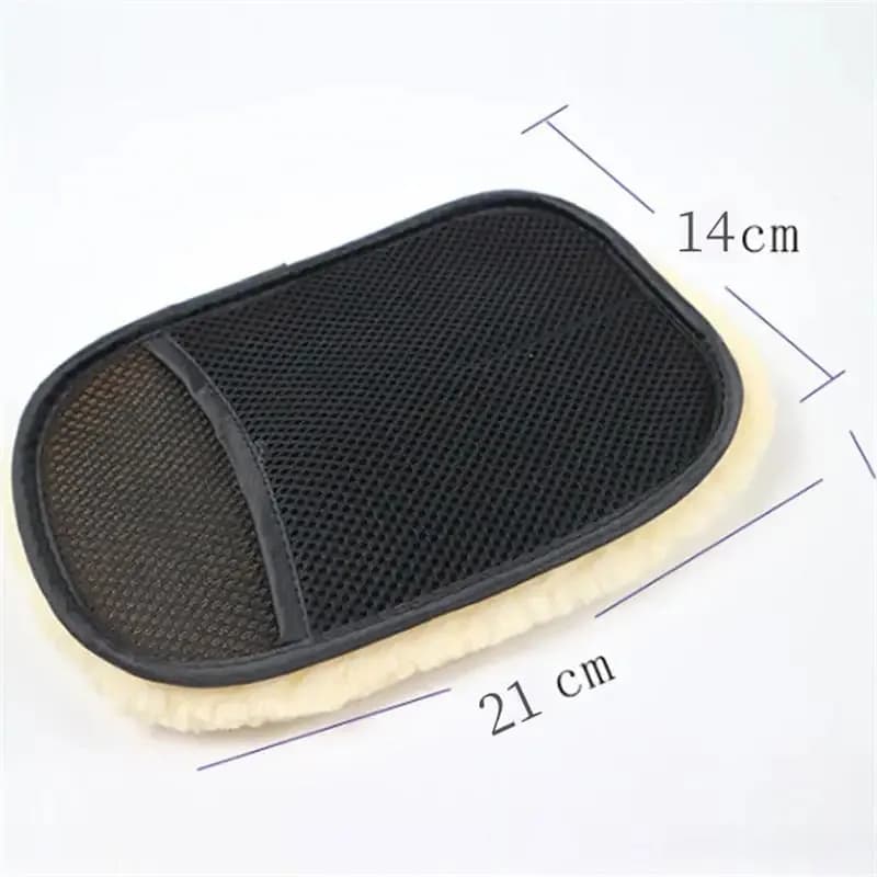 1 pz buona microfibra lana morbida auto guanto di lavaggio auto pulizia guanto di pulizia auto moto lavatrice cura vernice auto