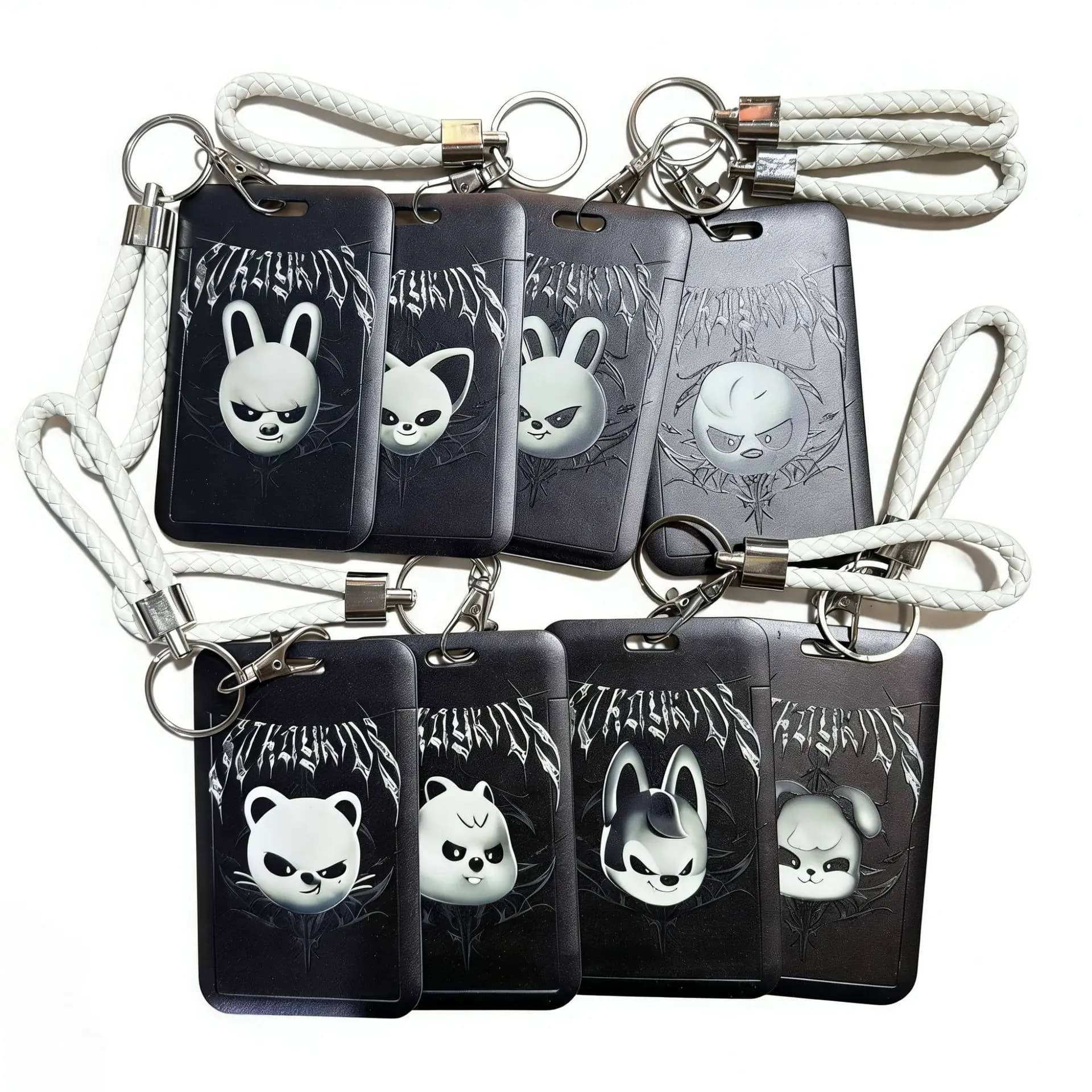 New Straykids SKZOO Card Holder, Keychain, Student Card Holder, Card Holder for Bus Meals, Card Holder, Card Holder for Student Meals, Gift Gadget