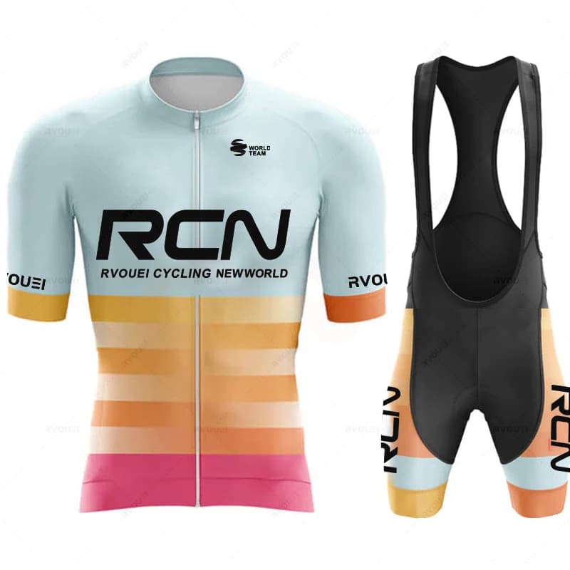 Cycling Clothing New RCN 2026 Cycling Jersey Summer Sleeves Court MTB Cycling Shorts Man Maillot Cycling