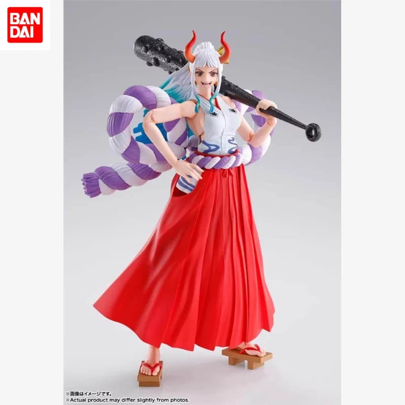 Bandai SHF One Piece Wano Country Yamato, Figlia di Kaido, Action Figure, Regalo, Oggetto da Collezione, Disponibile, Spedito Entro 24 Ore