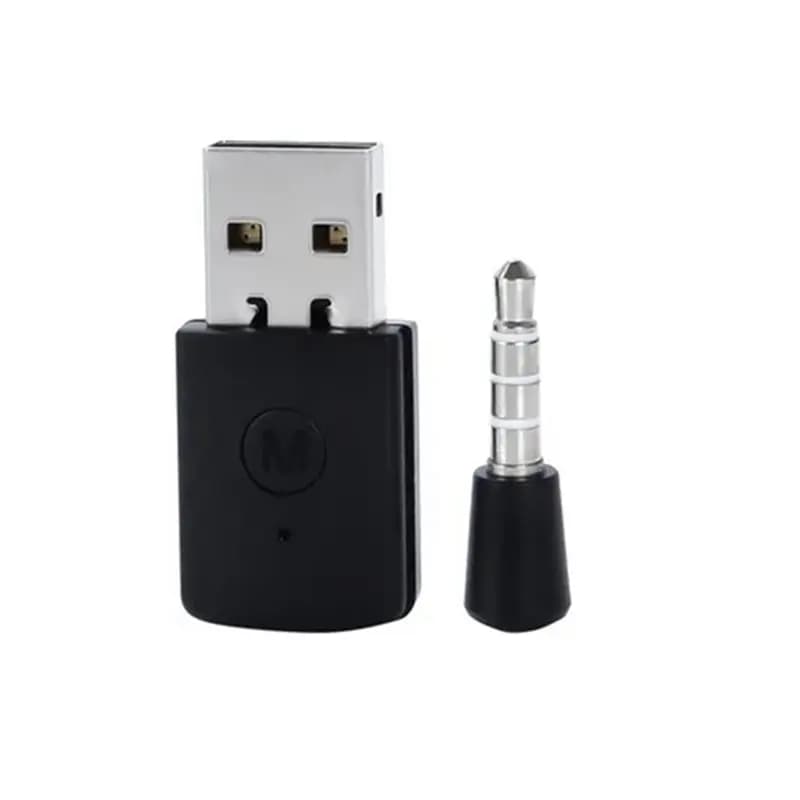 AS95-Adattatore ricevitore audio wireless per cuffie da gioco per PS5 PS4 PC, trasmettitore audio USB Bluetooth 5.0 per cuffie da gioco