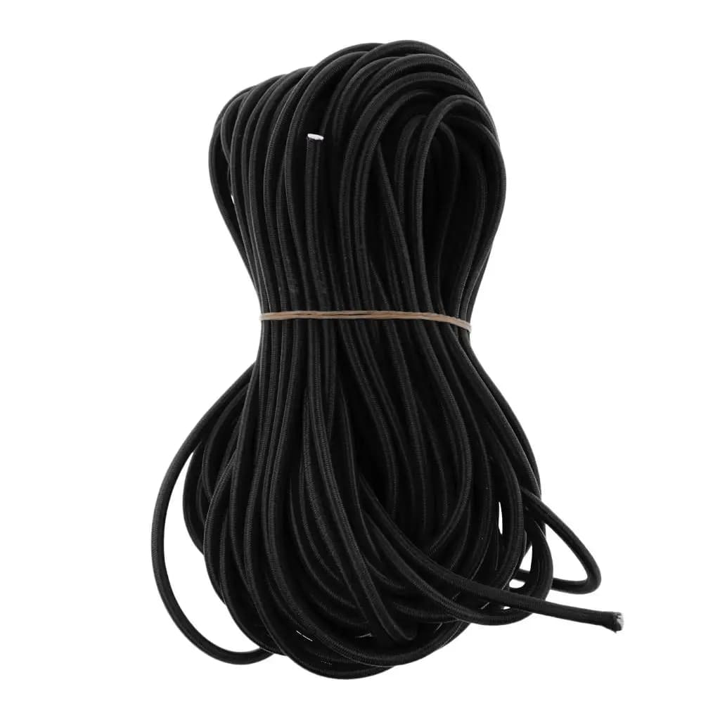 Corda elastica multiuso in poliestere, corda elastica di grado marino, per bagagli per portapacchi con palo per tenda
