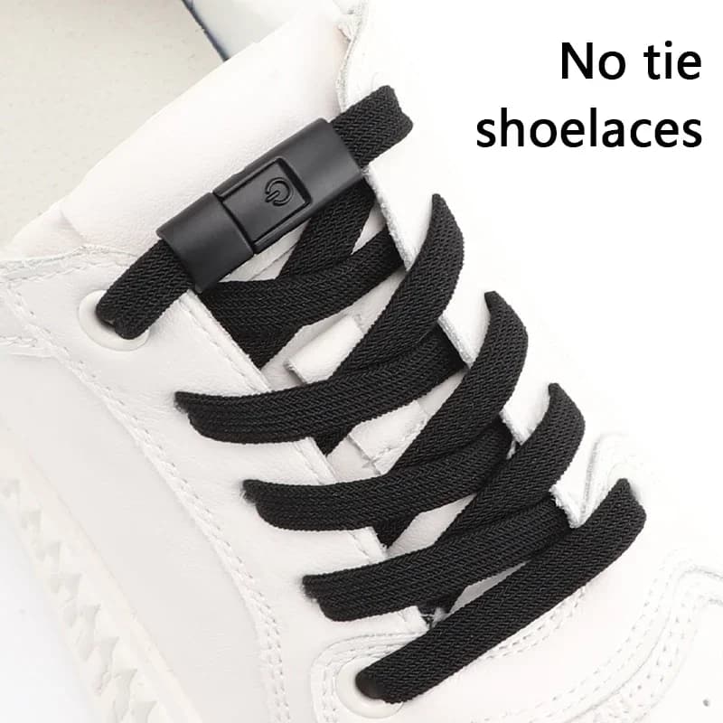 Lacci Elastici Colorati con Chiusura a Pressione Senza Nodi per Sneakers, Scarpe Basse per Bambini e Adulti, Accessori per Calzature
