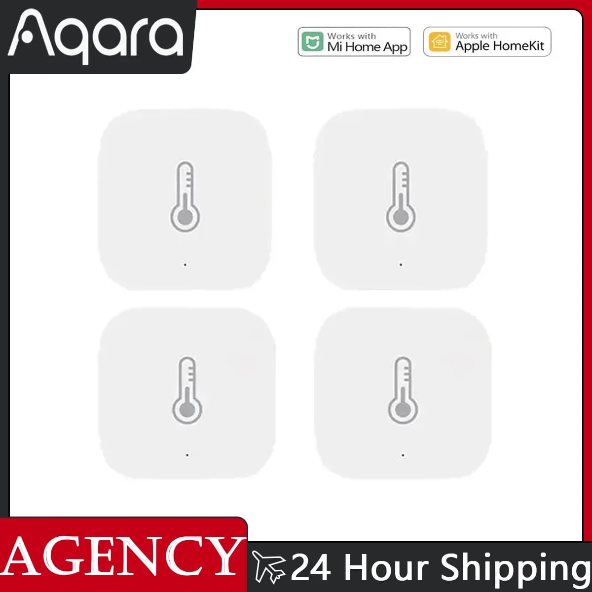 Aqara Temperature Sensor Smart Air Pressure Humidity Environment Sensors Zigbee Smart Remote Control For Mi Home Aqara Home APP