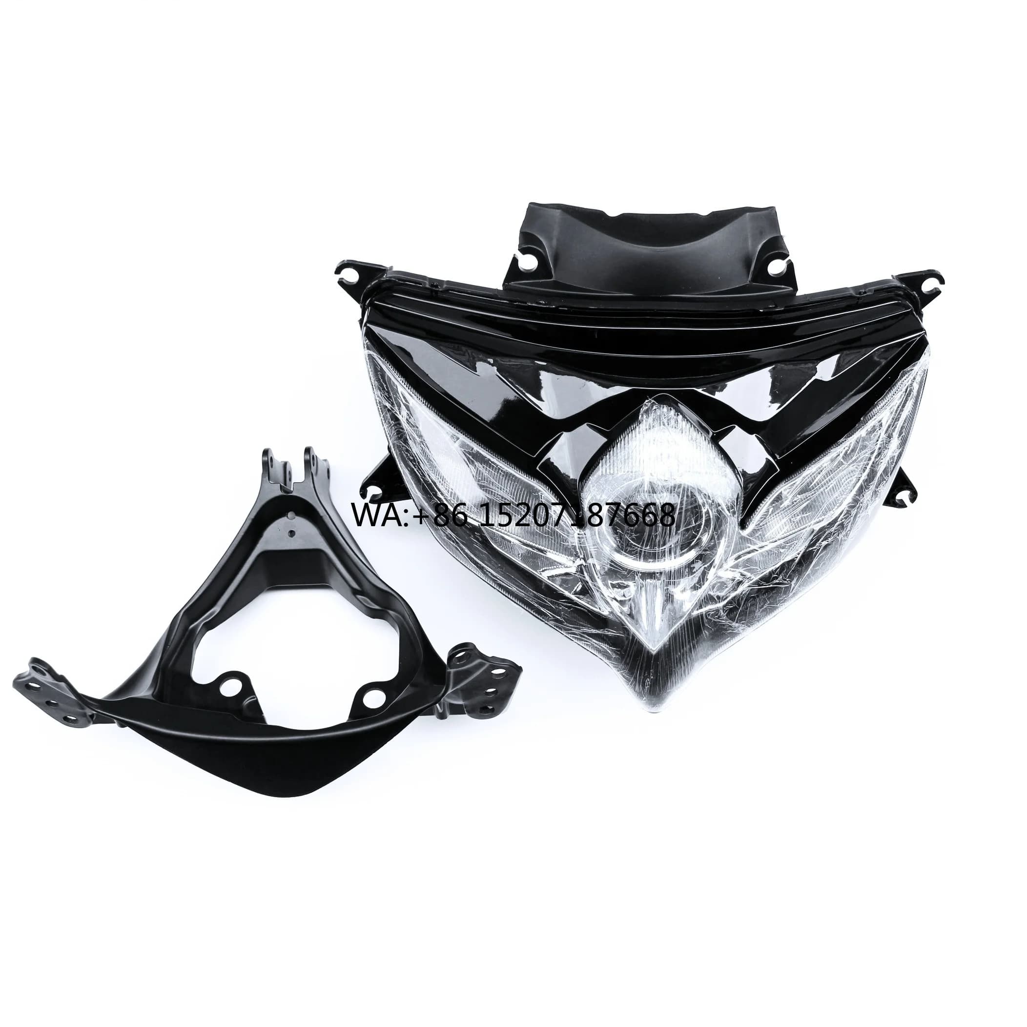 -LAM Misura per Suzuki GSXR600 GSXR750 2008 - 2010 K8 K9 Gruppo faro Faro + Staffa GSXR 600 750