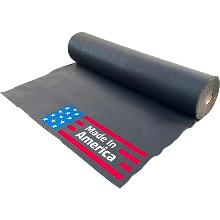 Tessuto Geotessile Non Tessuto di Grado Industriale 8 oz per Drenaggio e Controllo dell'Erosione Prodotto in America con Protezione UV di 50 Anni
