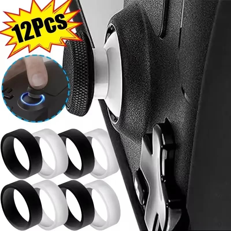 Anti-scratch Protection Ring Invisible Elastic Rubber Joystick Protectors for Steam Deck/PS5/PS4/Rog Ally Controller Accessories