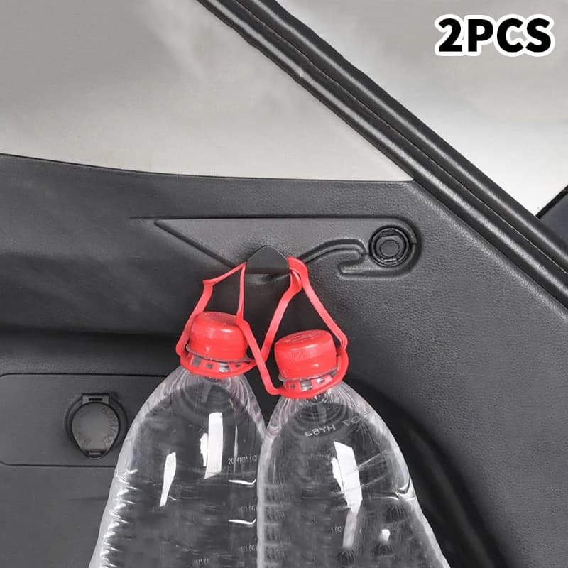 2PCS Per RAV-4 2020-2024 Bagagliaio di Un'auto Gancio di Stoccaggio Organizzatore Baule Posteriore Modifica Gancio Gancio Accessori Interni