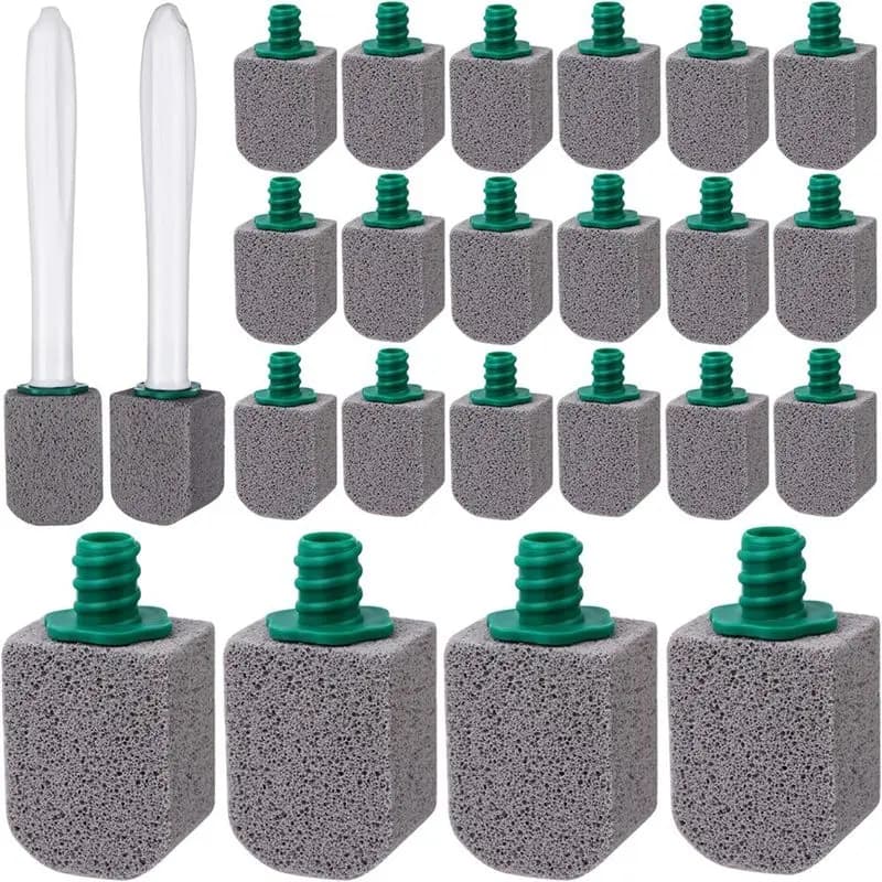 AT05-26 Pcs Pumice Stone Toilet Bowl Cleaner Toilet Pumice Stone With Long Handle Toilet Brush For Pool Bathtubs Kitchen Sink