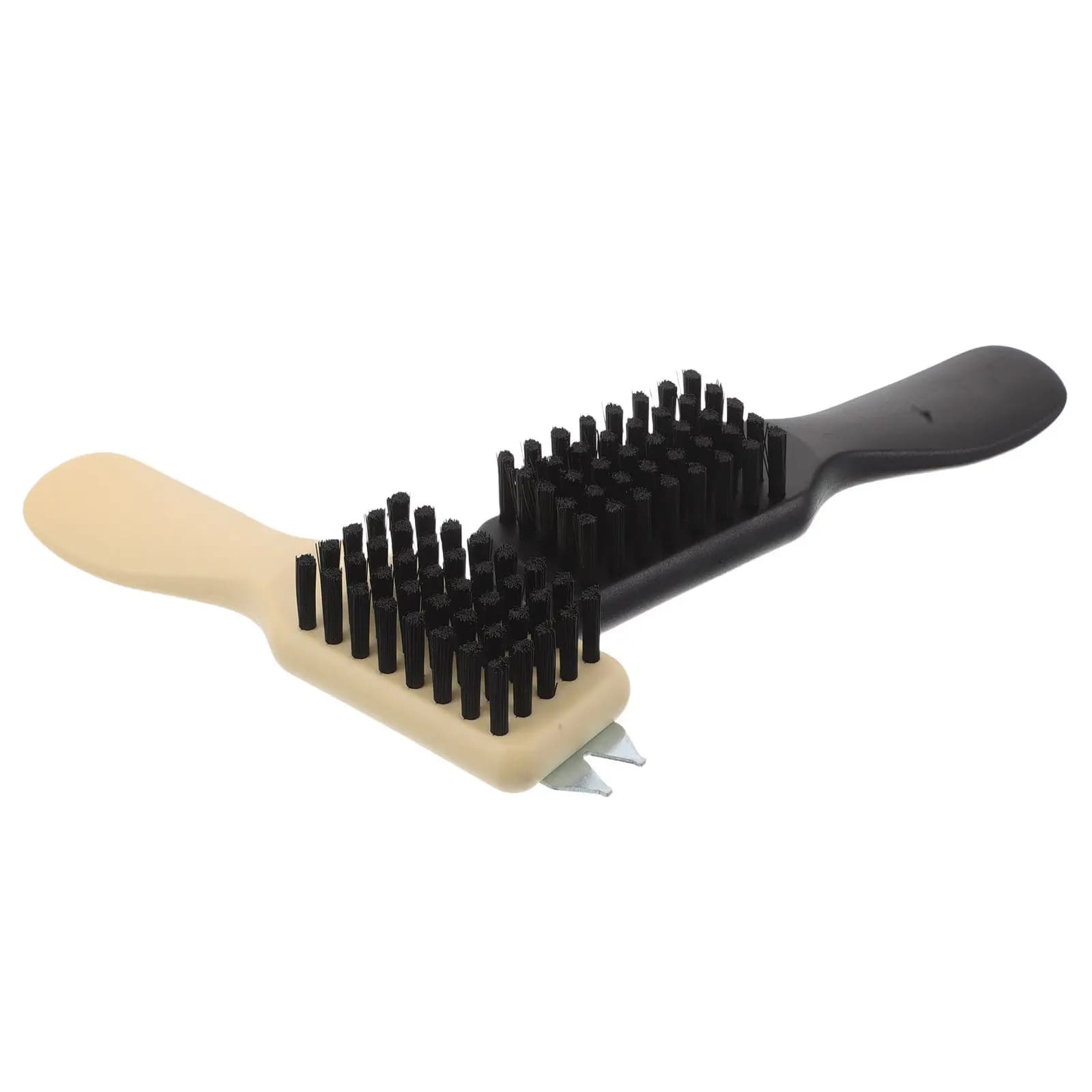 2Pcs Golf Shoe and Club Cleaning Brush High-Density Bristles Mud Remover Groove Cleaner Spike Scrubber Lightweight Portable