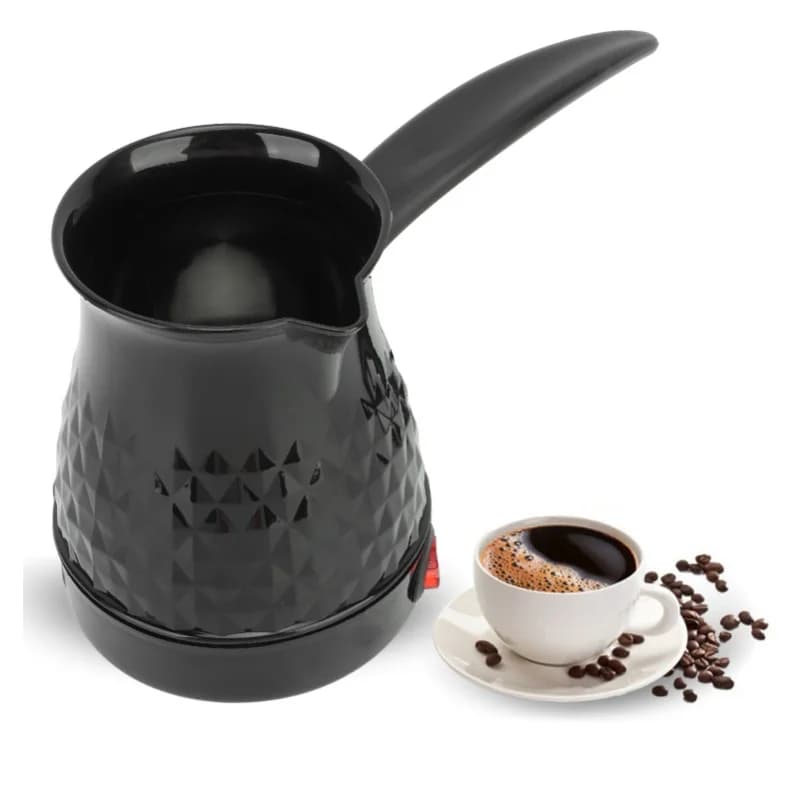 Even Heating Electric Coffee Maker 600ml Anti Scald Pot With Removable Handle For Kitchen Use