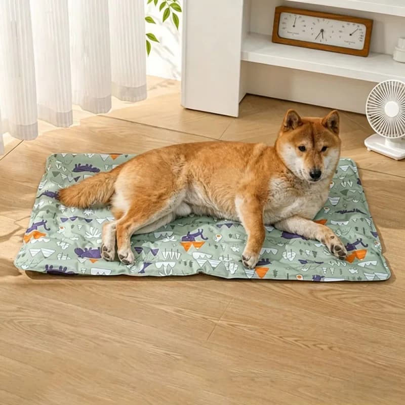Tappetino Refrigerante Estivo Originale per Animali Domestici, Morbido Tappeto Impermeabile e Resistente all'Usura per Cani e Gatti, Cuscino per Divano e Gabbia, Forniture per Animali Domestici