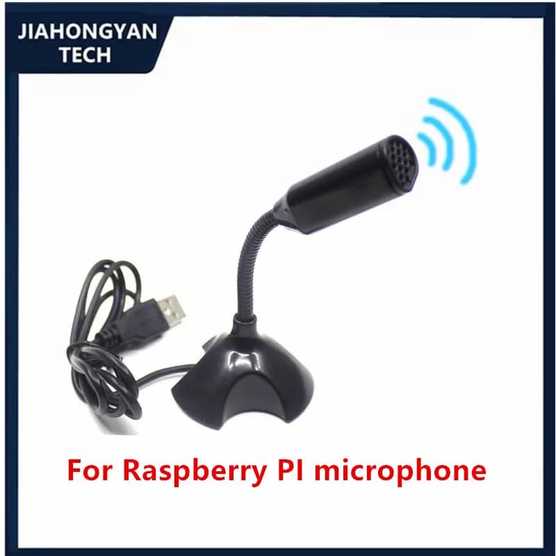 For Raspberry Pi Microphones USB Raspberry Pi 4 Generation B/3B without drive