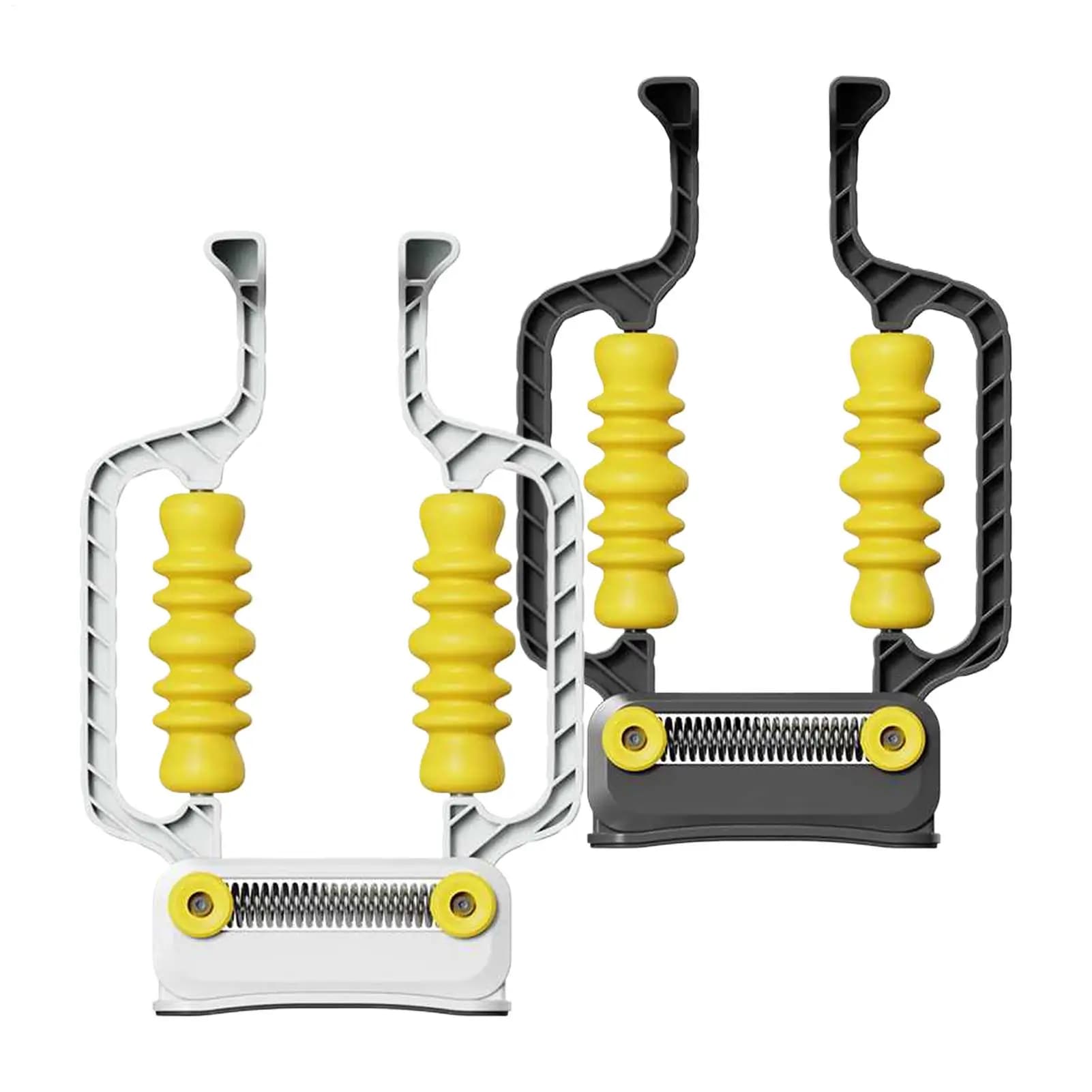Roller Massager with Spring Manual U-Shaped Massage Roller Muscle with arc trigger point roller foam base for gym Home Workout