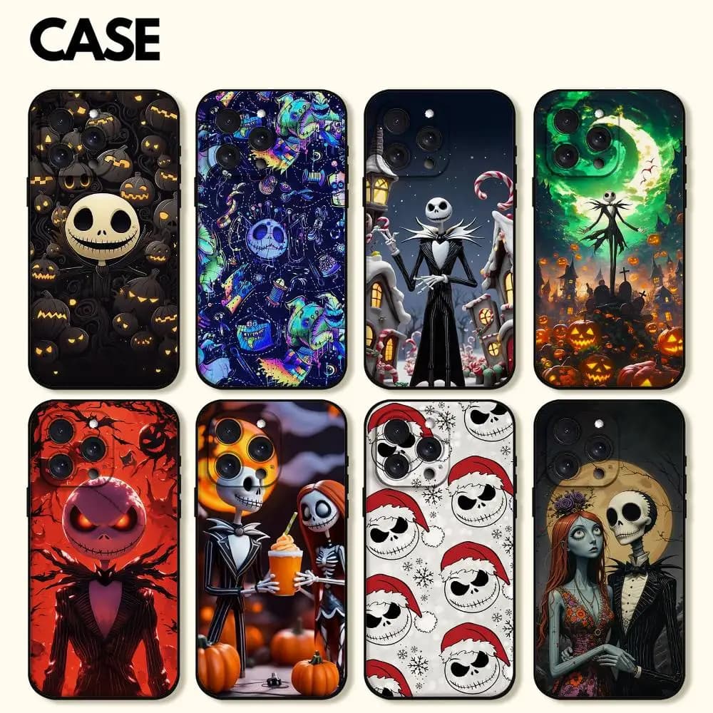 Cover per iPhone 17, 16, 15, 14, 13 Pro Max, 11, 12 Mini, X, Xs, XR in silicone nero - Edizione Natale: Il Cozzajo della Notte