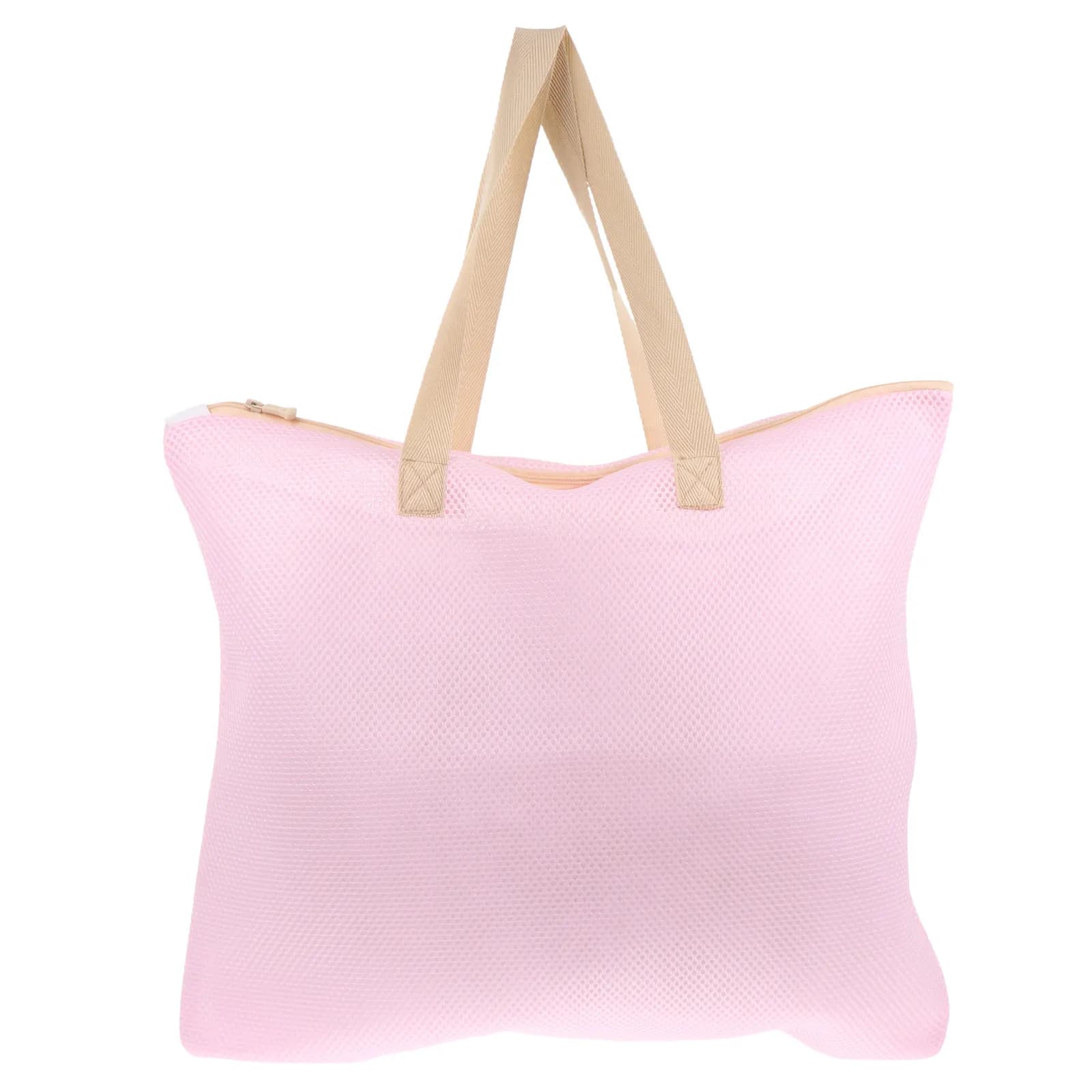 Laundry Bag for Delicates Mesh Washing Net Bag Zipper Closure Travel Home Use Prevent Rips Tangles Stretching Washing