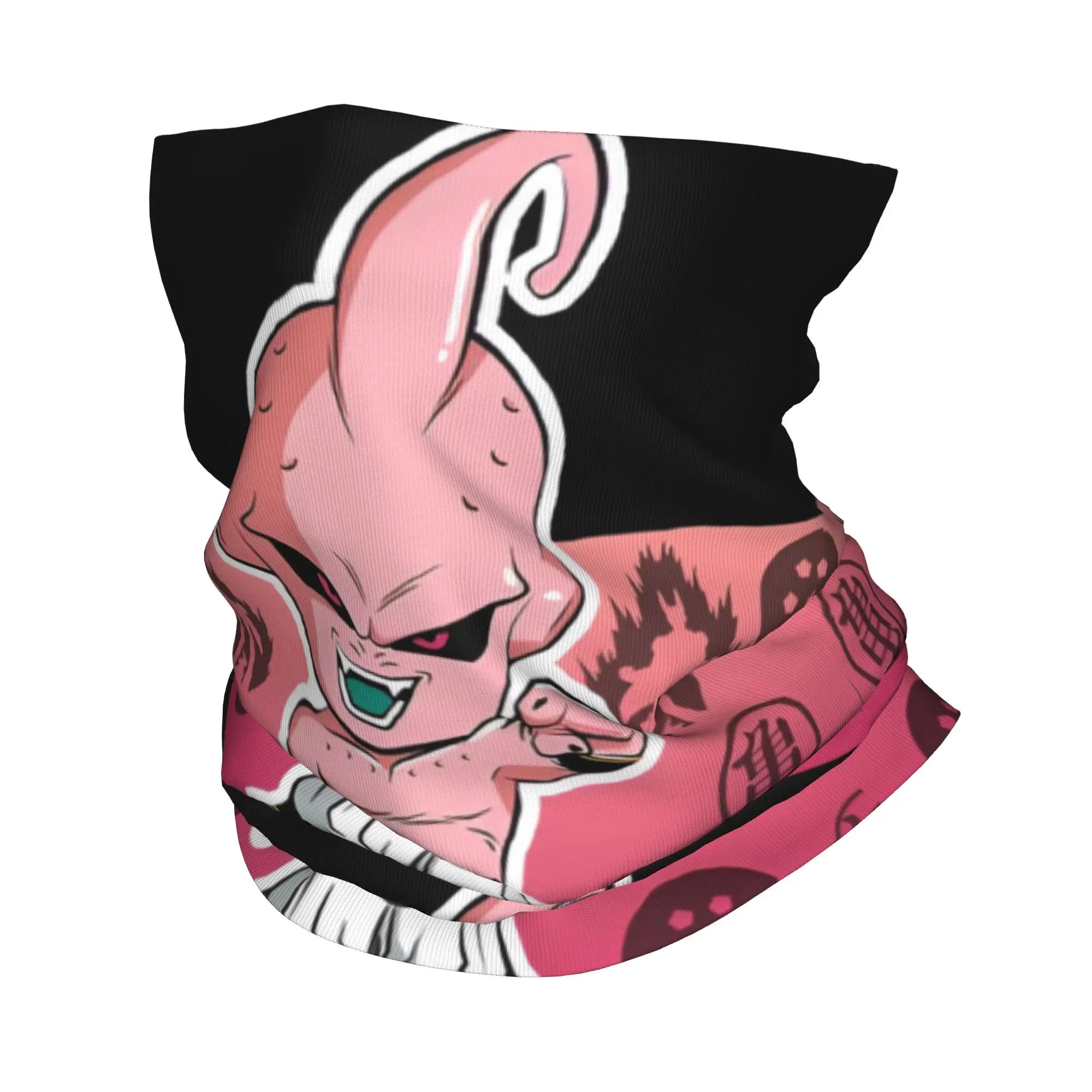 D-Dragon B-Ball Supers Buus Scaldacollo Invernale da Donna, Sciarpa Tubolare per Escursionismo e Caccia, Bandana Divertente con Faccia di Cartone Animato Anime, Gaiter