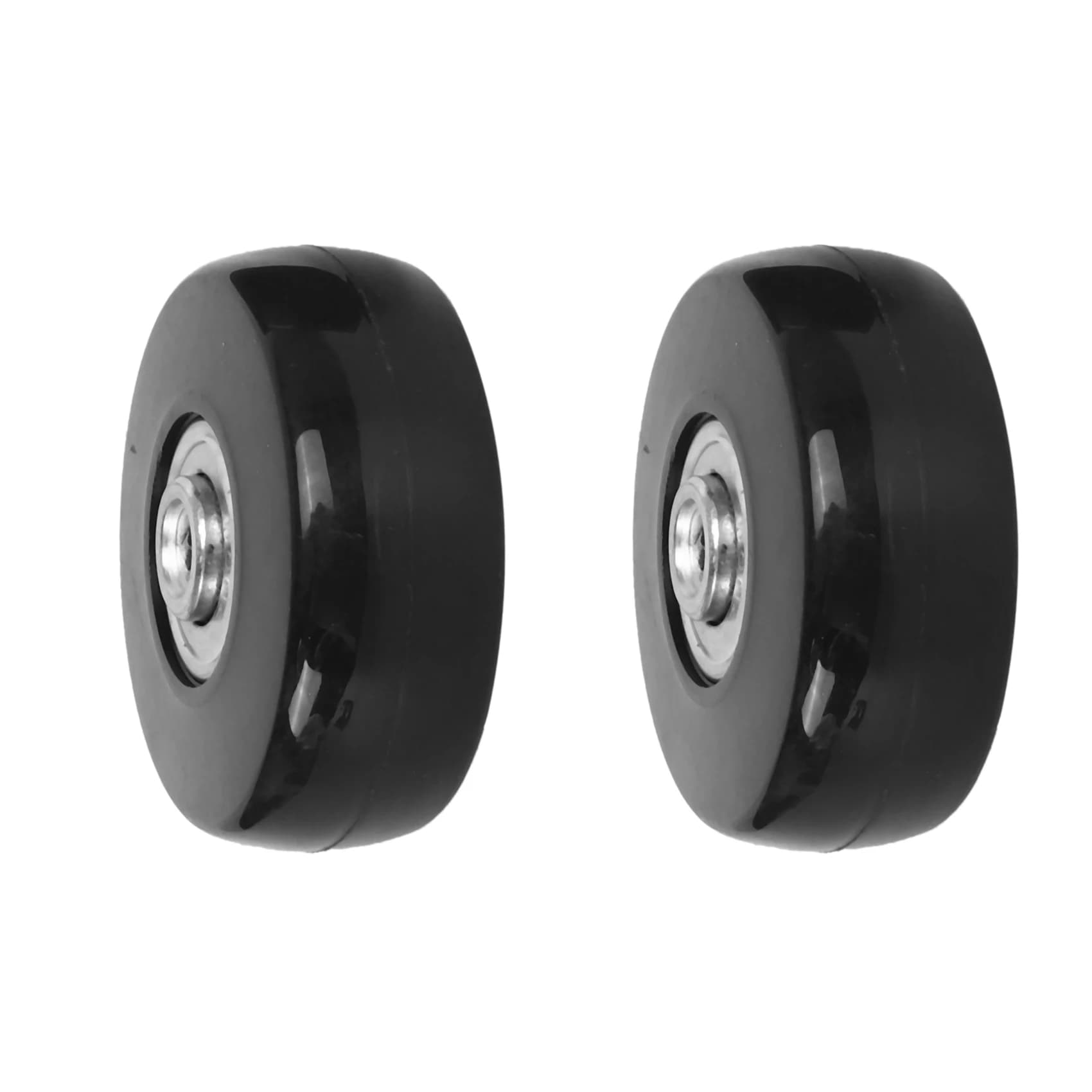 ABQR 2 set of spare wheels for suitcases, axles, deluxe repair tool 50*20*6.1 mm