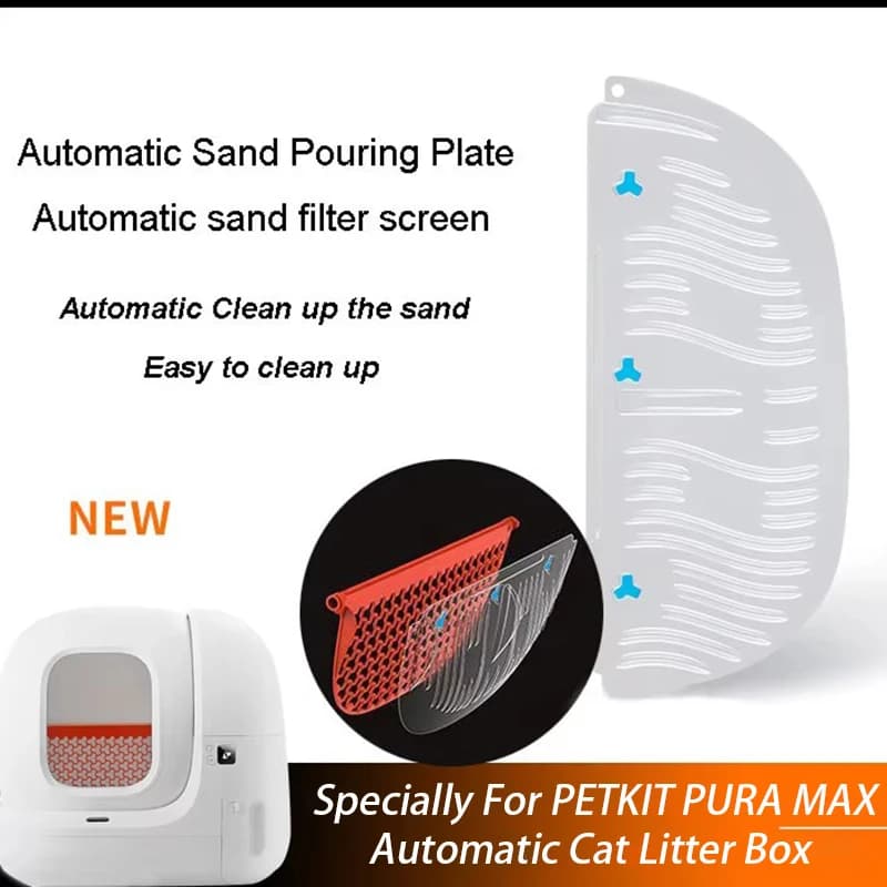 Special for PETKIT PURA MAX Cat Litter Box Automatic Toilet Sand Pouring Plate Filter Mesh Sandbox Sand Pouring Plate Accessory
