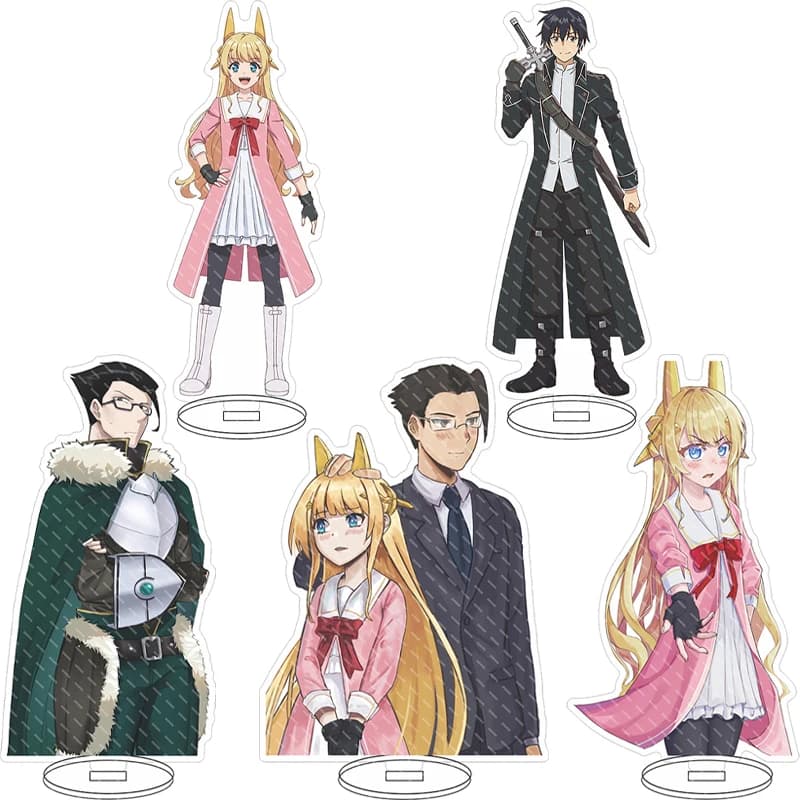16CM Anime Figure Life with an Ordinary Guy Who Reincarnated into a Total Fantasy Knockout Cos Acrylic Stand Ornaments Gifts