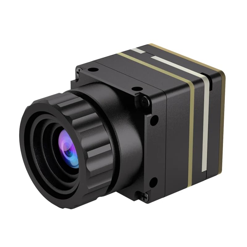 HDANIEE CVBS 640*512 19mm LWIR Thermal Imaging Dome Camera For CMOS Sensor H.264 Video Compression SD Card Data Storage