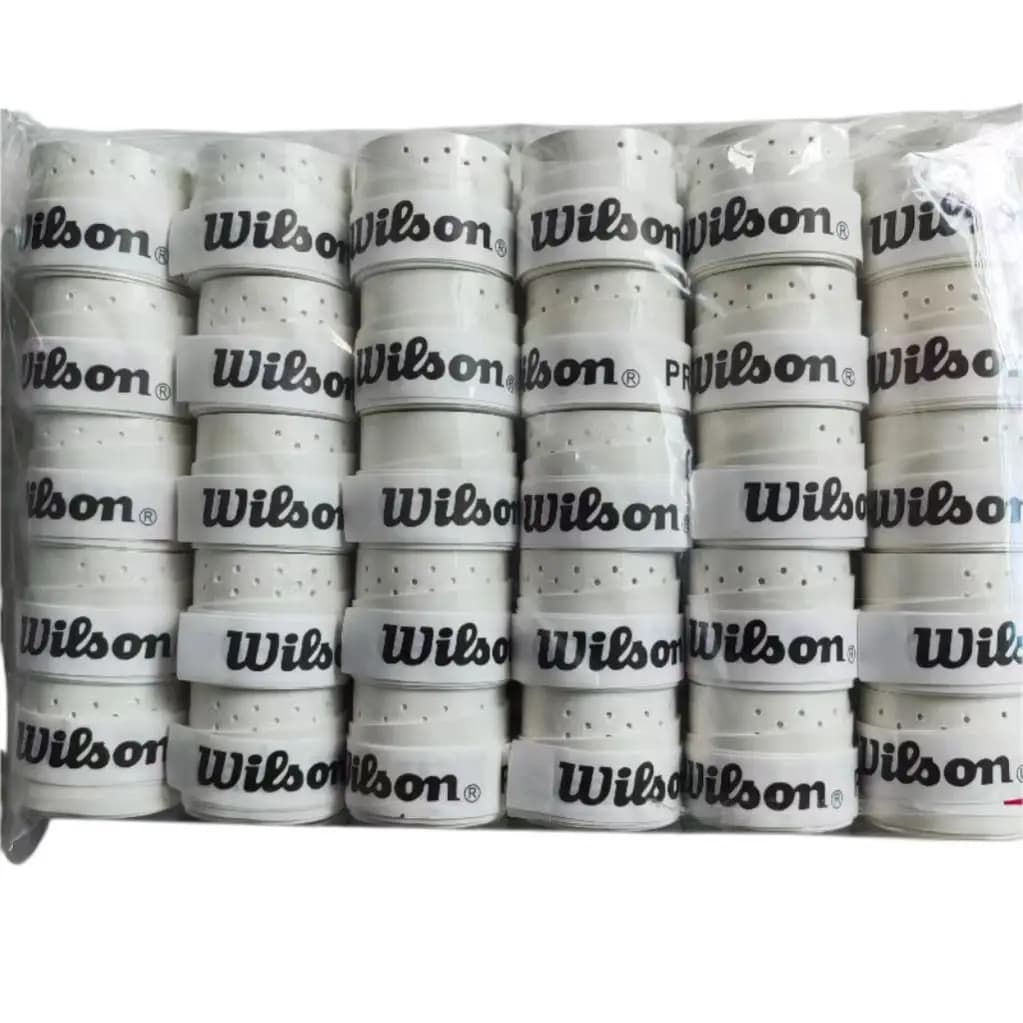 wilson 15pc Tennis Overgrip Padel Racket Single Grip Tape Anti Slip Outdoor Training Replacement Sweatband Badminton Accessories