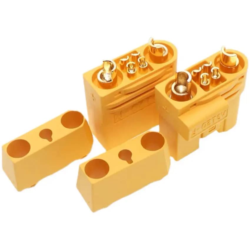 AS120 Spina maschio femmina Connettore adattatore di resistenza per modello RC FPV Racing Drone Batteria Lipo Parti multirotore