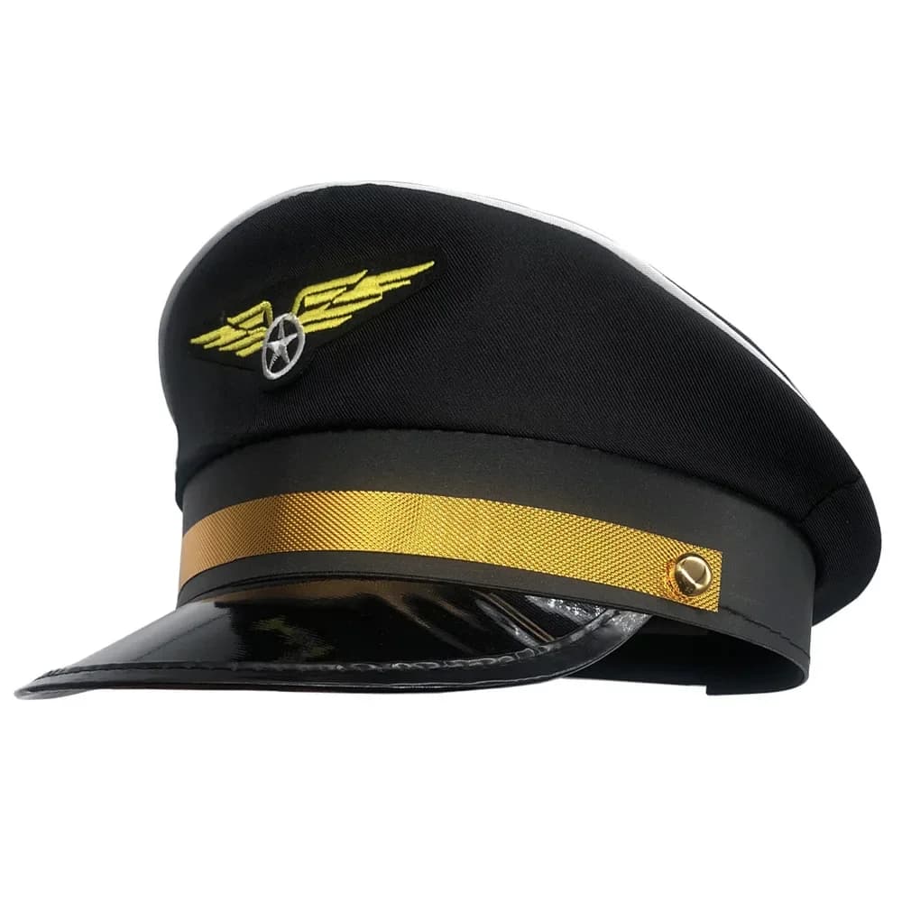 Sailor Pilot Hat Men Women Baseball Caps Adult Adjustable Captain Costume Admiral Hat Y2K Cosplay For Costume Party Performance