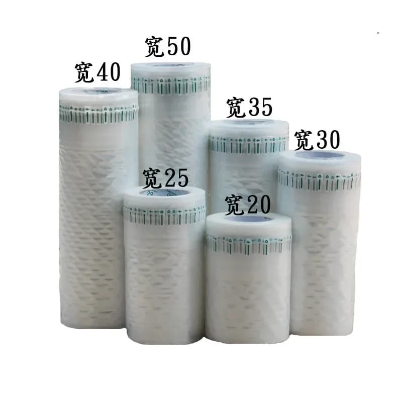 Lunghezza 10M Poly Air Bubble Column Package PouchPuff Borsa gonfiabile Express Pack Airbag Anti pressione Borsa antiurto