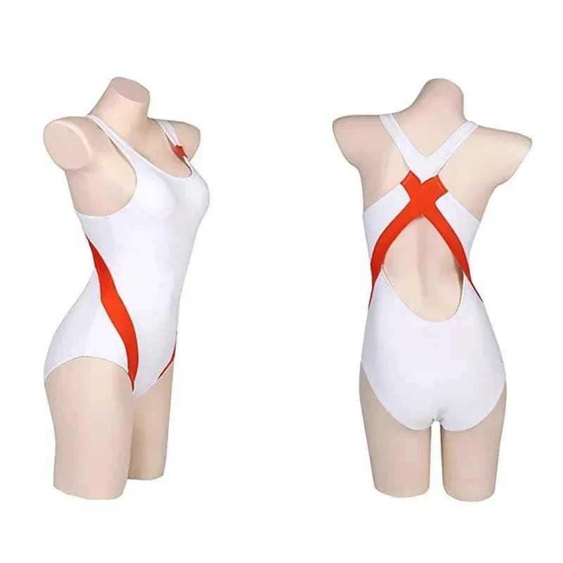 Anime DARLING in the FRANXX Swimwear and Wigs, Code: 002, Zero Two, Sexy, Halloween Cosplay Costume for Women dt'99