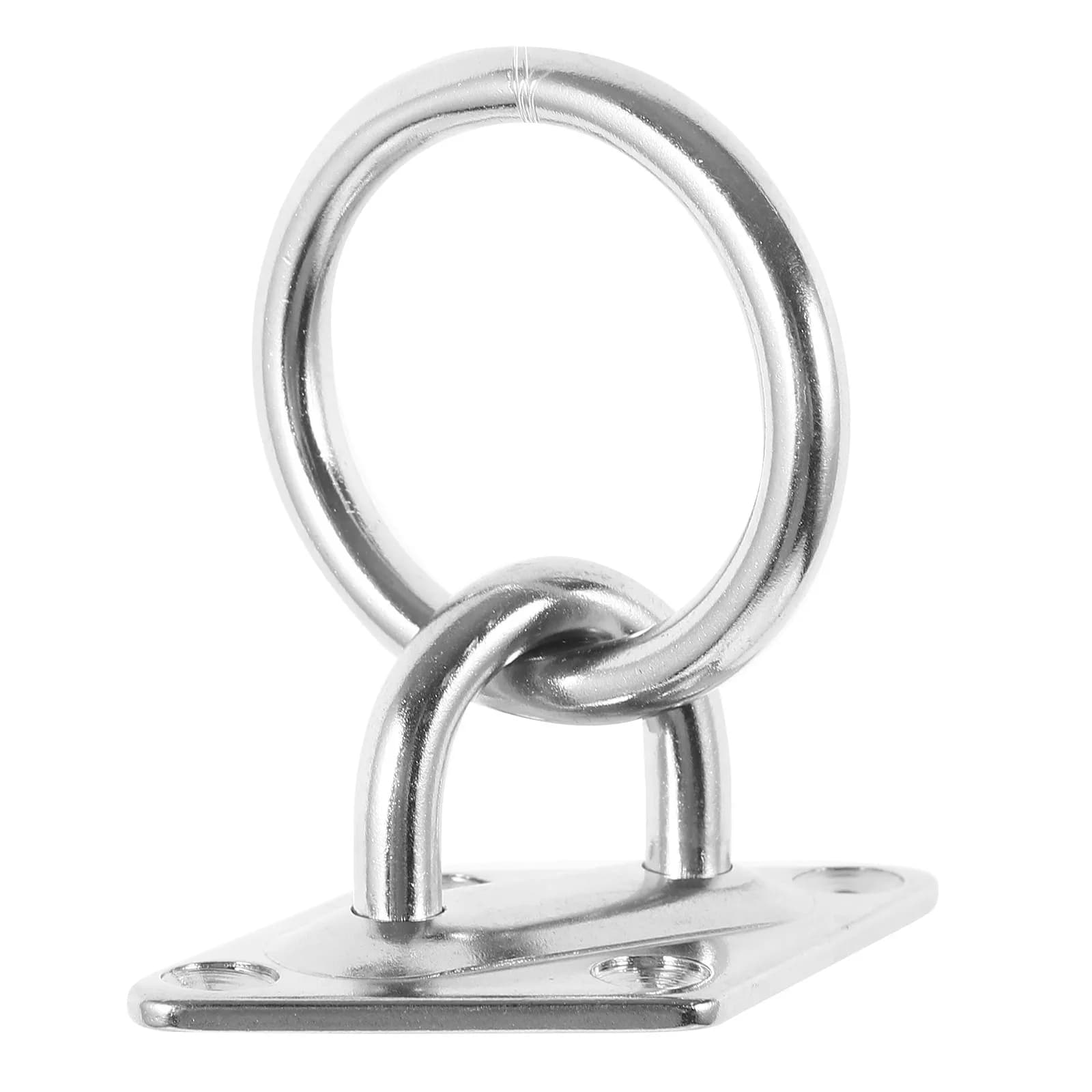Gancio di Ancoraggio a O-Ring in Acciaio Inox per Montaggio Superficiale, per Rimorchi, Camion, Barche, Accessori per Ganci di Traino Auto