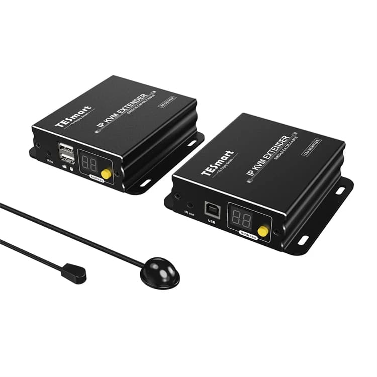 Estensore KVM HDMI 120M Ethernet su IP Molti a molti Ricevitore cavo 1080P 60Hz su CAT5/6