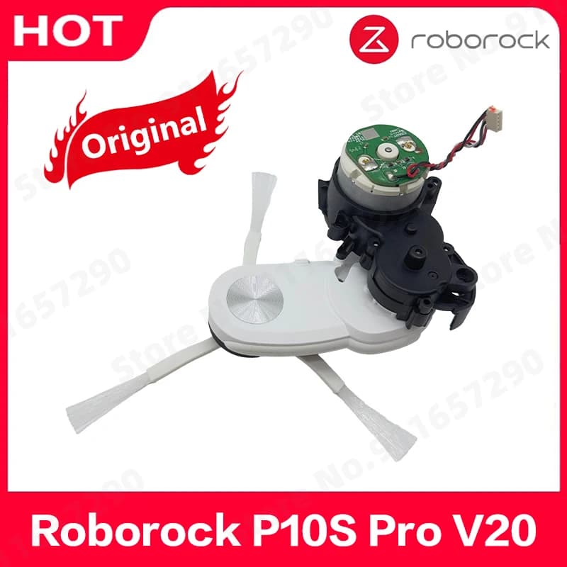 Modulo Motore Scalabile Originale Roborock Q revo Master P10S Pro V20, Accessori Motore Spazzola Laterale
