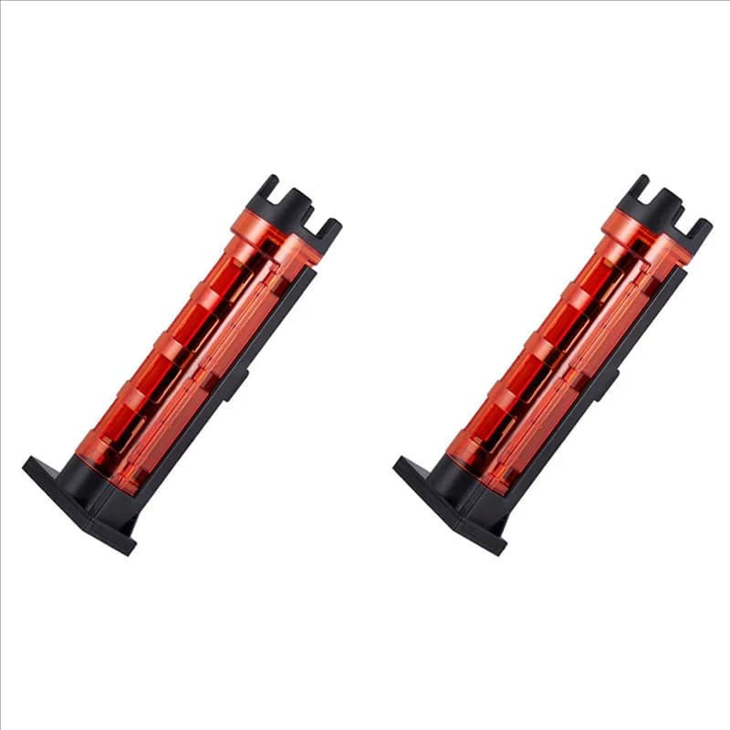 A99-2X Fishing rod holder Zattera Fishing rods Accessories Vertical insertion device for fishing equipment MEIHO Box-Rosso