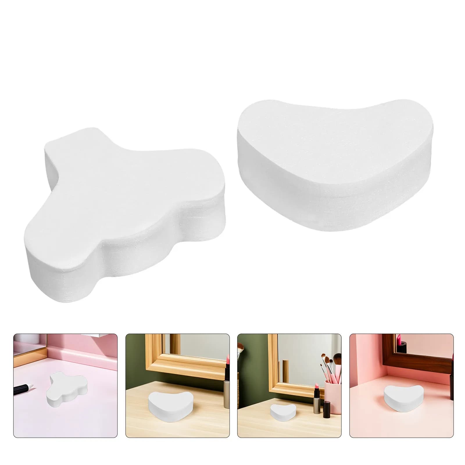 600Pcs T Zone Facial Cleansing Mask Sheets Disposable Nose Strips Chin Pads Deep Pore Removal Face Cotton Pads Skincare Beauty